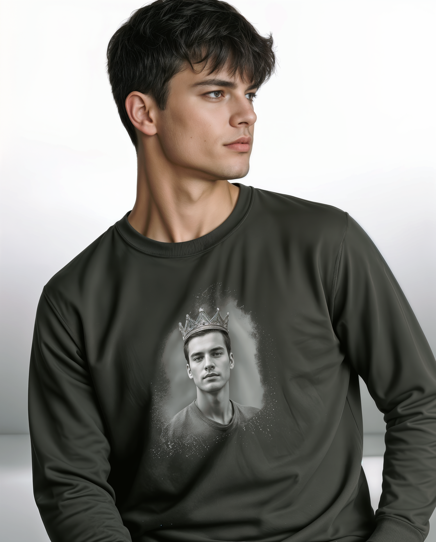 Fußball Sweatshirt – Fan Pullover Schwarz