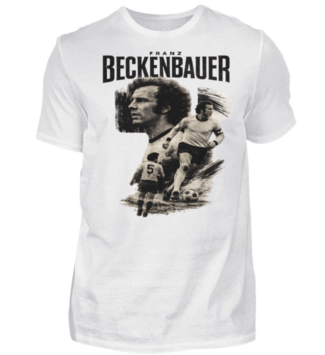 Franz Beckenbauer White T Shirt-3