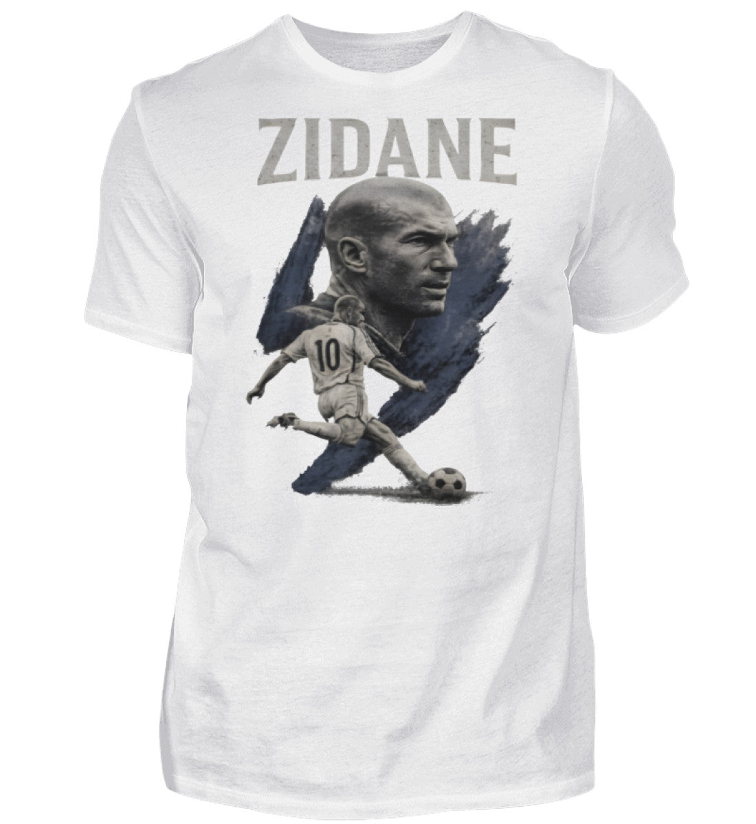 Zidane White T Shirt-3